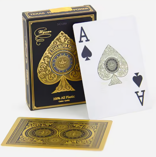 24K Gold Poker Cards